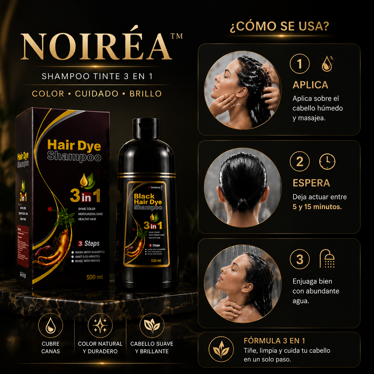 NOIRÉA™ | Adiós canas, hola confianza.